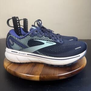 Brooks Ghost 14 Peacoat Yucca Women’s Sz 7.5 Medium (B) Running / Walking Shoes